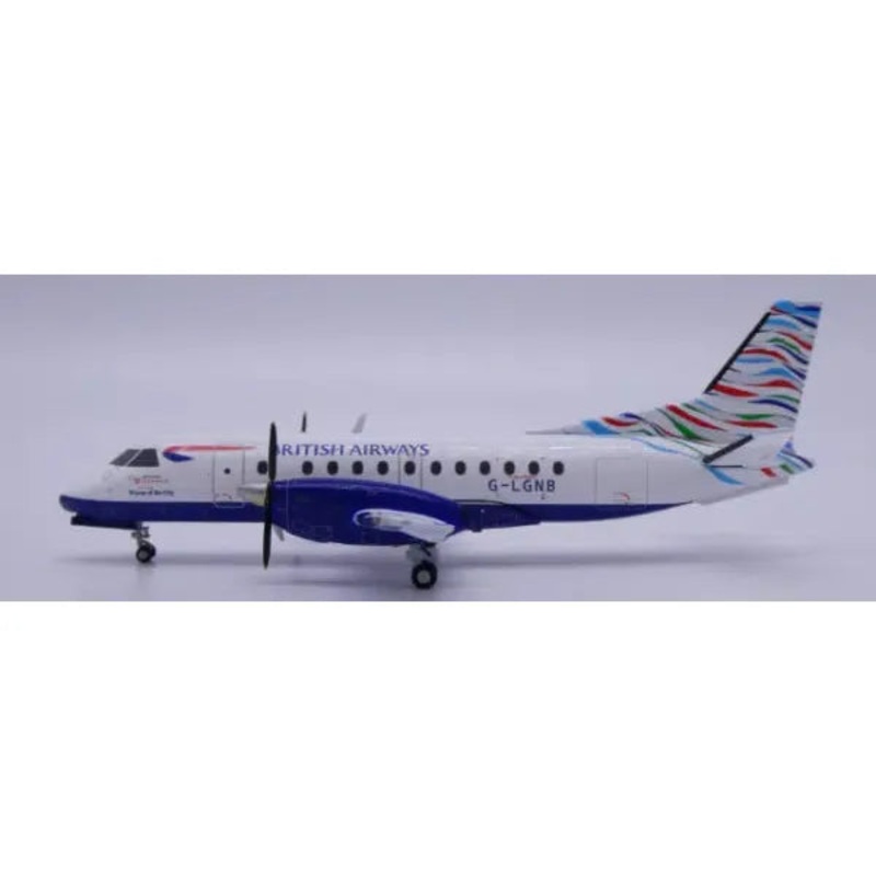 1/200 British Airways Saab 340B “Waves of the City” Reg: G-LGNB with Stand