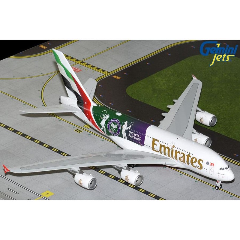 1/200 Emirates A380 A6-EOE Wimbledon – Official Partner
