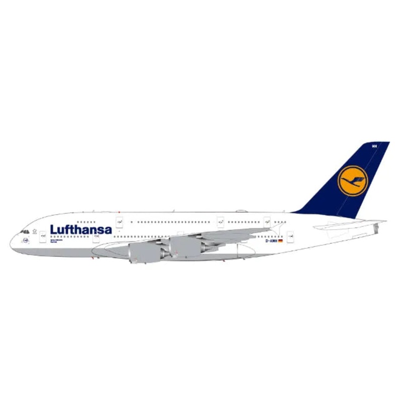 1/200 Lufthansa Airbus A380 “OC” Reg: D-AIMH with Stand