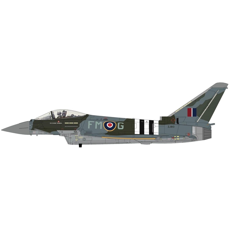 1/72 Eurofighter Typhoon FGR4 ZJ913/FM-G RAF 2024 (with 2 x ASRAAM 4 x AIM-120 3 x Fuel Tank)