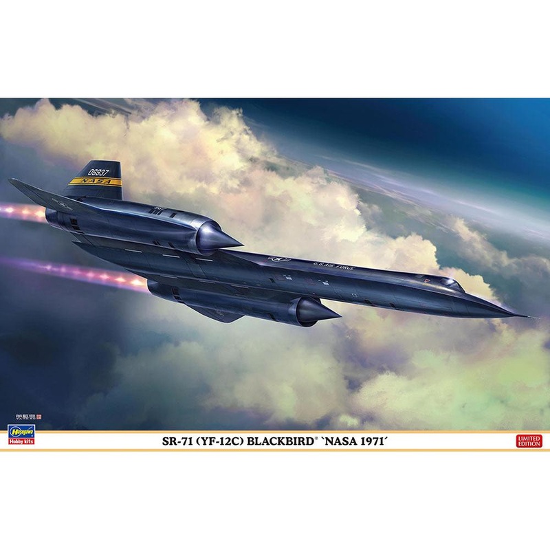 1/72 Sr-71(YF-12C) Blackbird “NASA 1971”