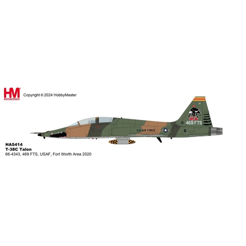 1/72 T-38C Talon 66-4343 469 Fts USAF Fort Worth Area 2020
