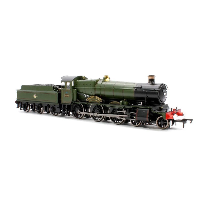 OO Bradley Manor 7802 BR Lined Green Late Crest with Sound