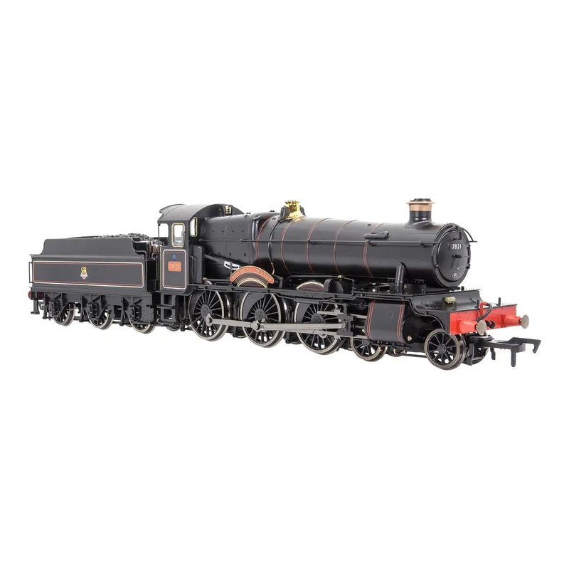 OO Ditcheat Manor 7821 BR Lined Black Early Crest