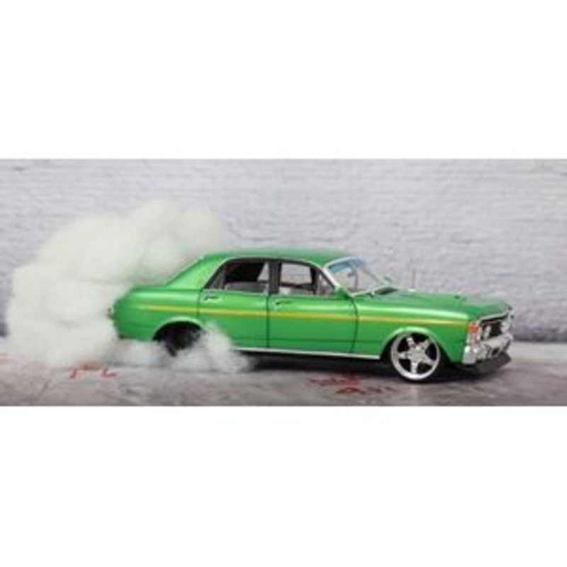 1/24 Green 1969 XW GS Ford Burnout Car