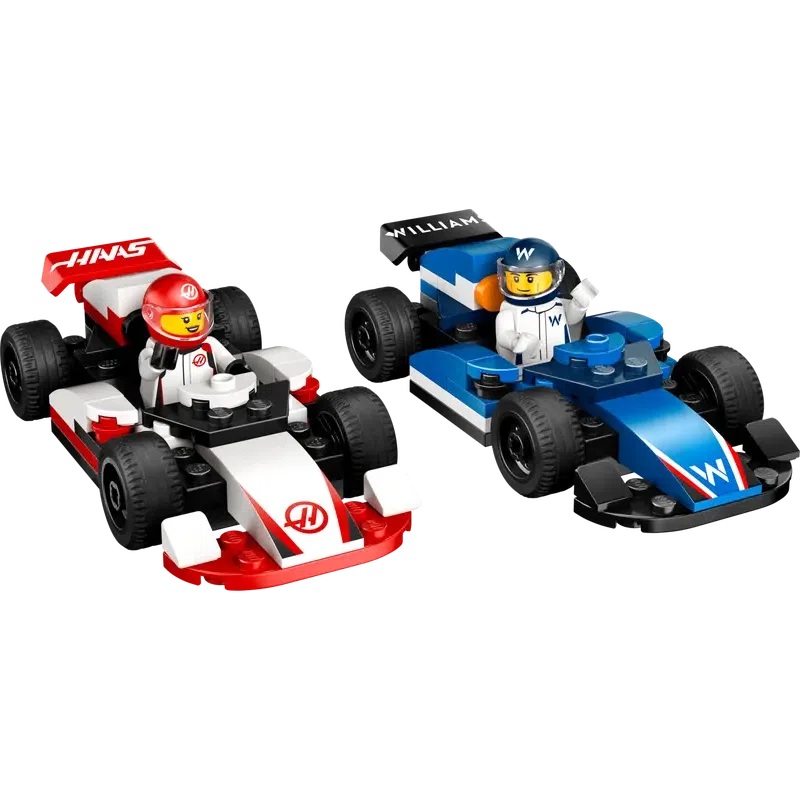 F1 William Racing & Haas F1 Race Cars