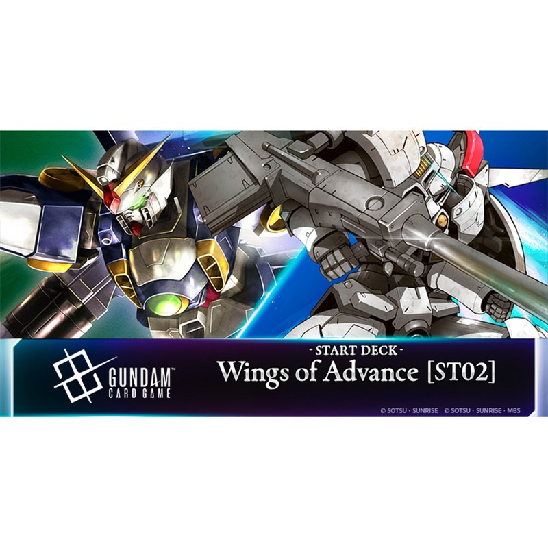 Gundam Card Game: Starter Deck – Wings of Advance [ST02] 1pc
