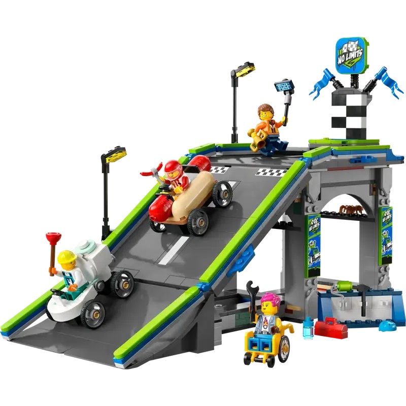 No Limits: Race Car Ramp Track