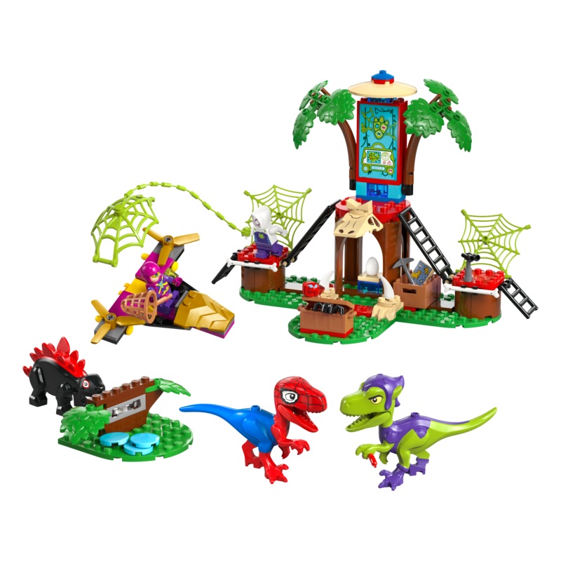 Spidey and Gobby’s Raptor Battle at Tree
