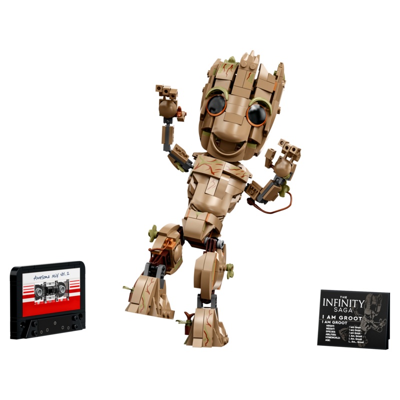 Super Heroes I am Groot 76217