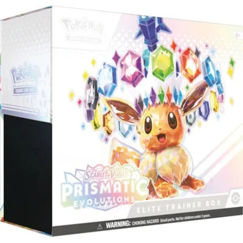TCG Scarlet & Violet 8.5 Prismatic Evolutions Elite Trainer Box