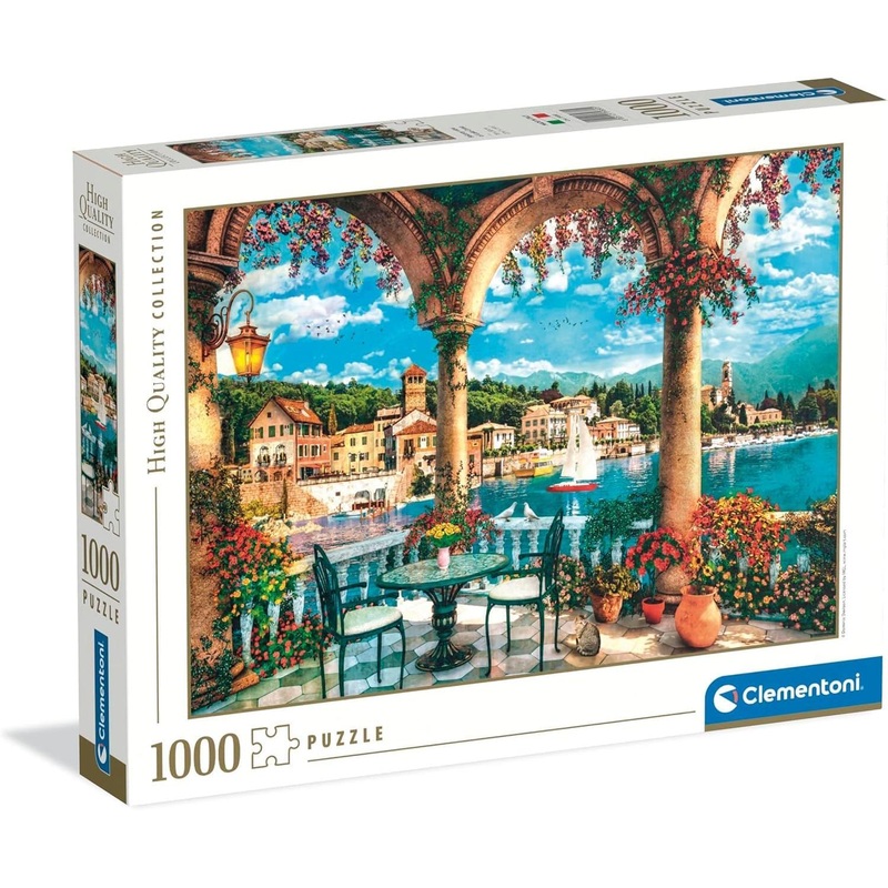 1000pc Balcony View From Lake Como Puzzle