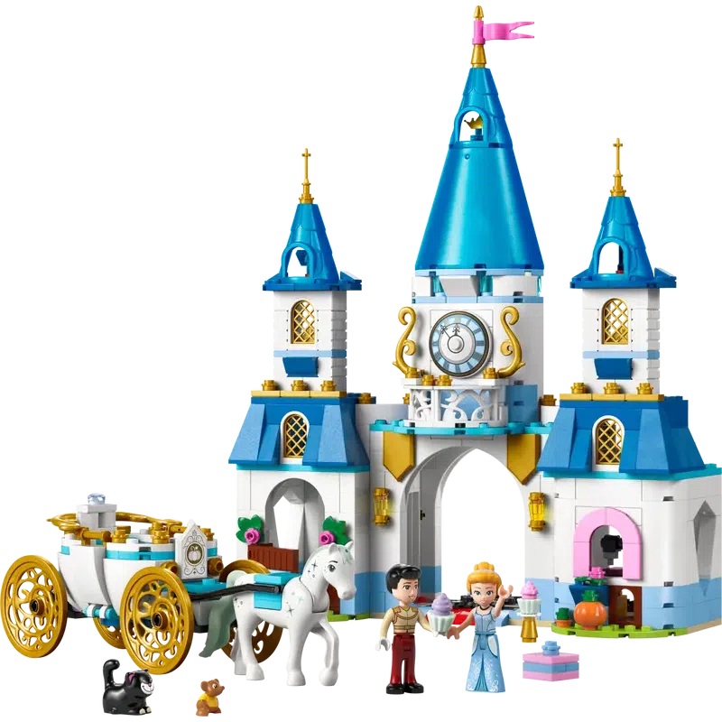 Cinderella’s Castle & Horse Carriage