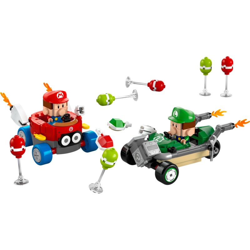 Mario Kart  Baby Mario vs. Baby Luigi