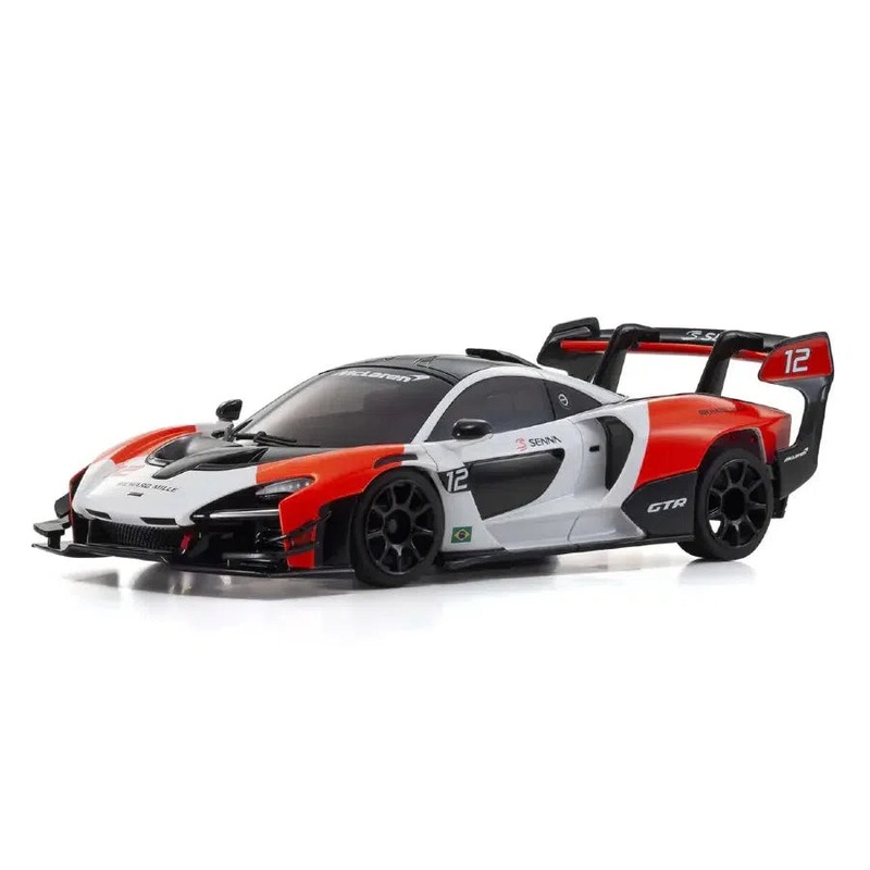 MINI-Z RWD MR-03 Readyset McLaren Senna GTR White/Red [32340WR]