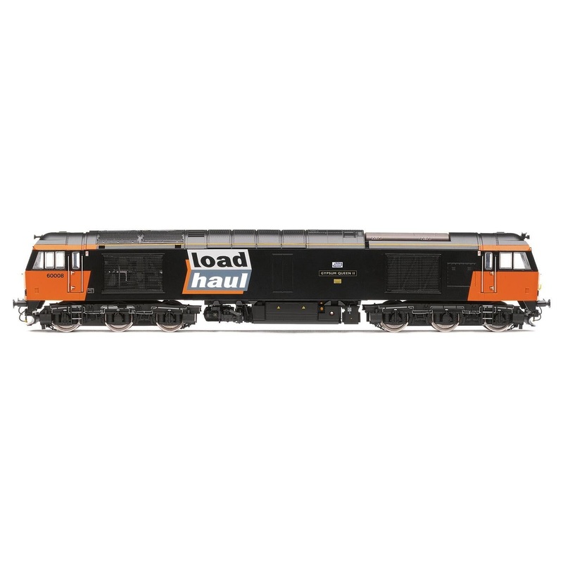 OO Class 60 – Load Haul – 60008 ‘Gypsum Queen II’ (DCC Sound Fitted)