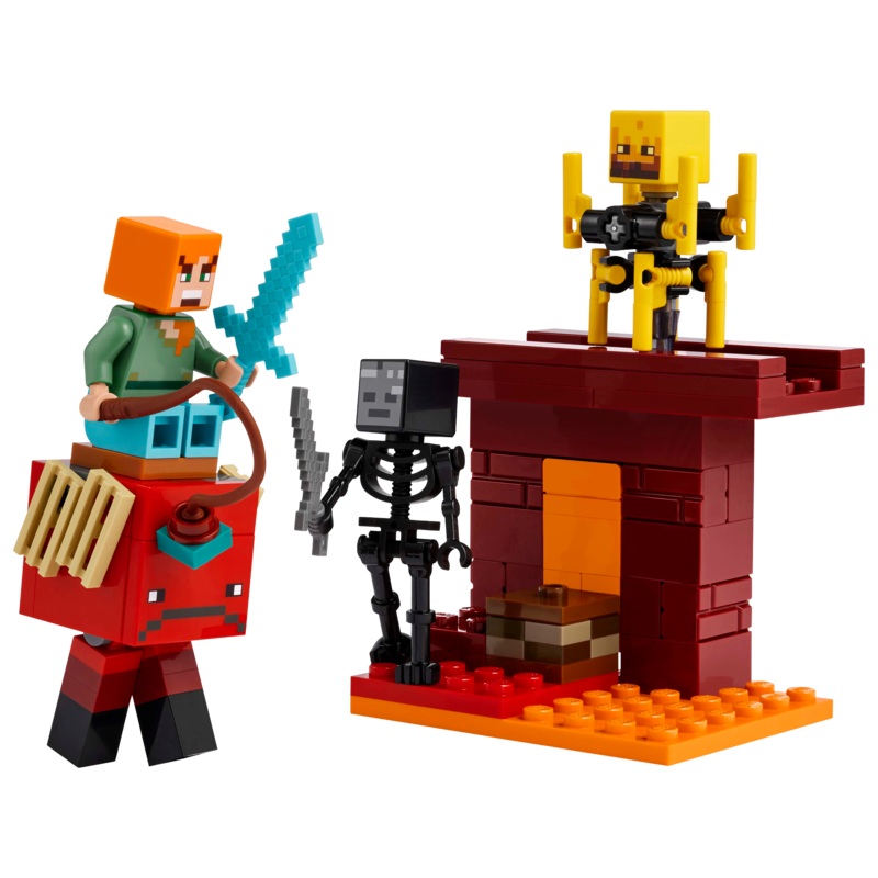 The Nether Lava Battle