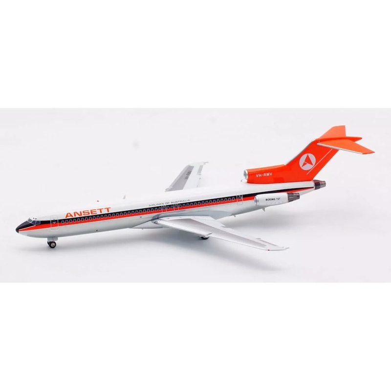 1/200 Ansett Airlines of Australia Boeing 727-200 VH-RMV Polished