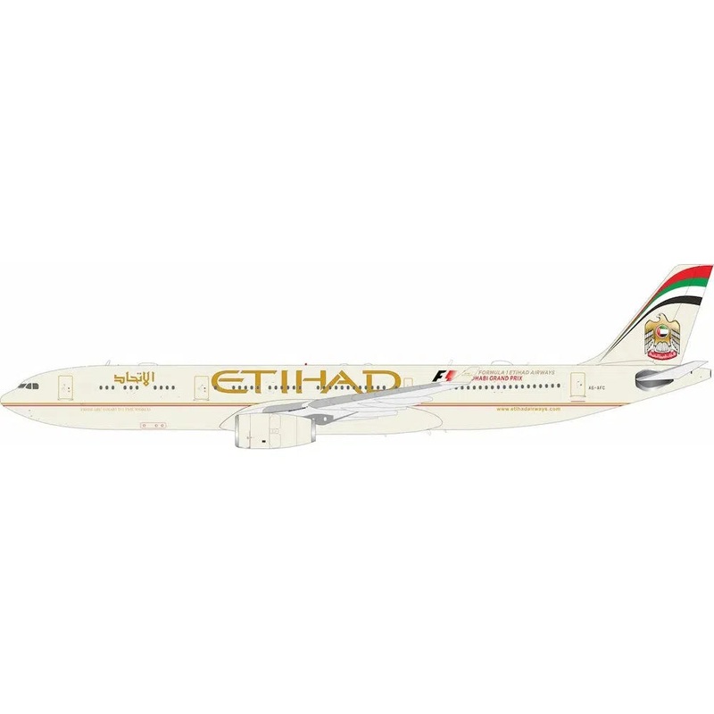 1/200 Etihad Airways Airbus A330-343 A6-AFC F-1 Logo “Limited 75 Models”