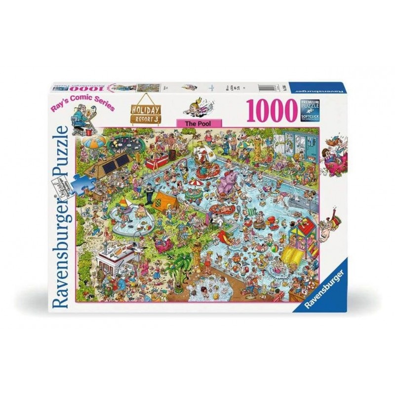 1000pc Holiday Resort 3 The Pool Puzzle