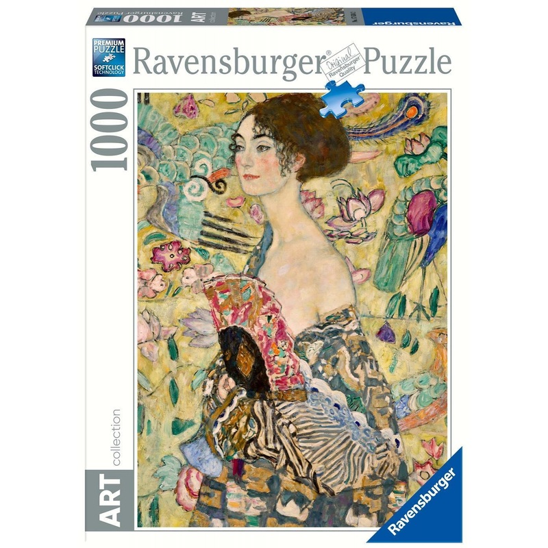 1000pc Lady with a Fan Puzzle