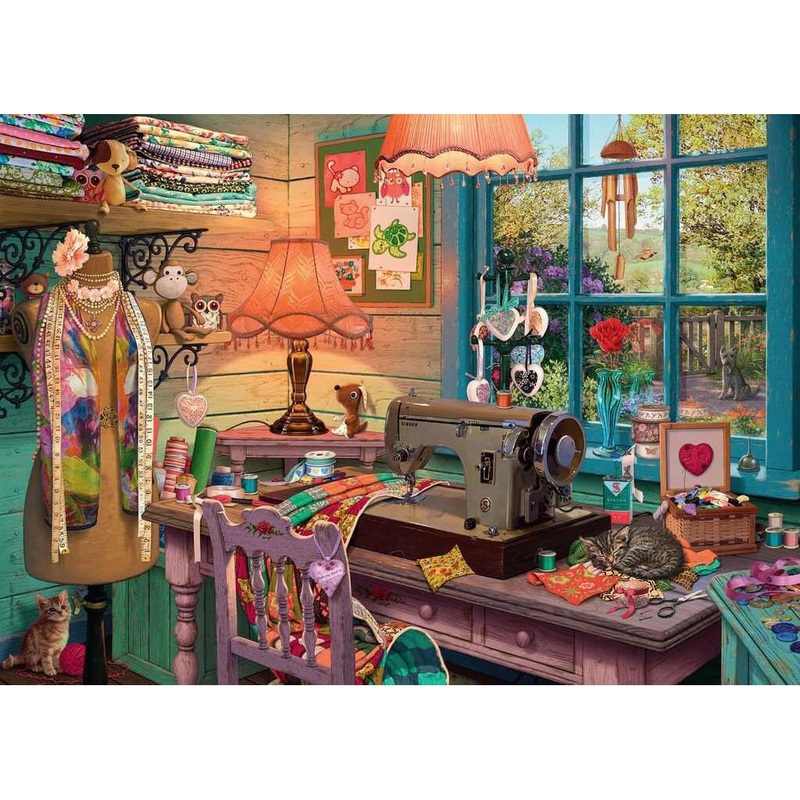 1000pc My Haven No 2 the Sewing Shed Puzzle