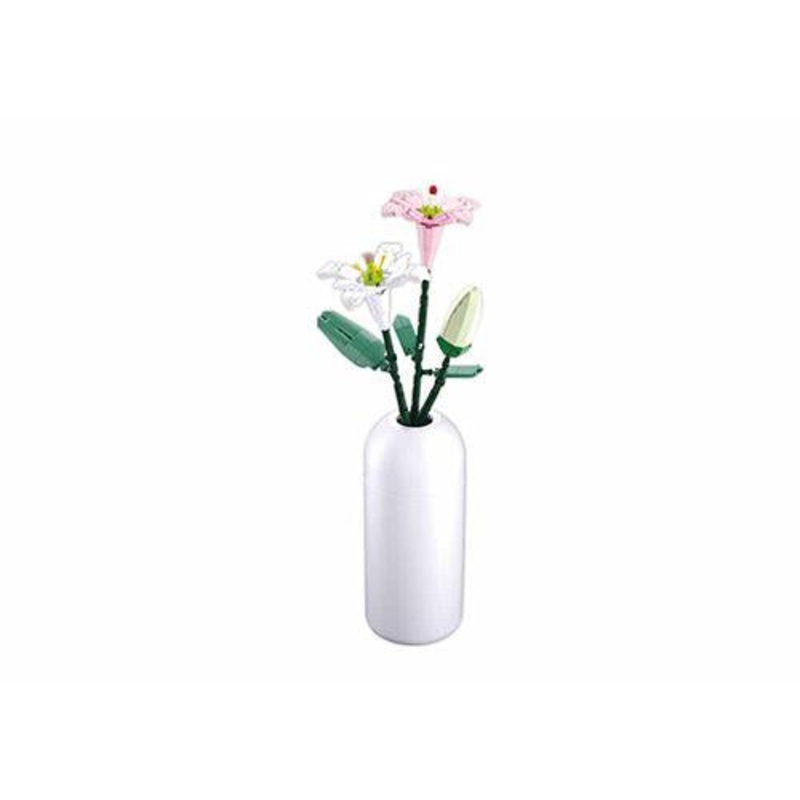 247pc Lily with DIY Vase