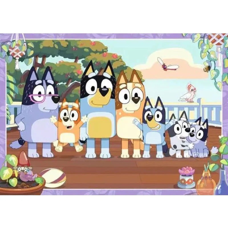 24pc Bluey Family Time Giant Floor Puzzle