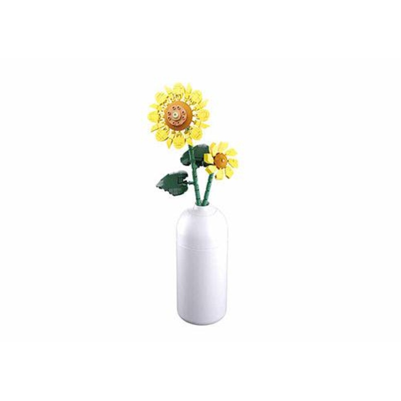 251pc Sunflower with DIY Vase