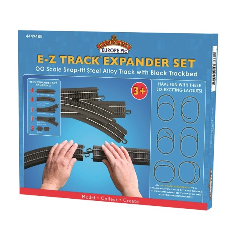 HO/OO E-Z Track Layout Expander Pack