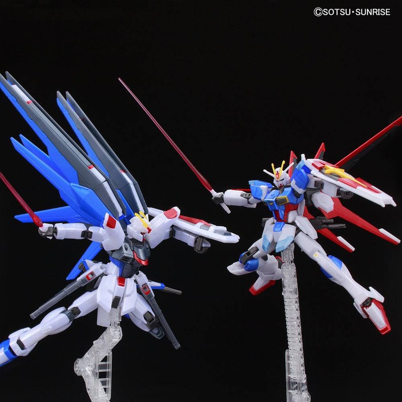 [LIMITED] HG 1/144 FREEDOM GUNDAM VS FORCE IMPULSE GUNDAM BATTLE OF DESTINY SET [METALLIC]