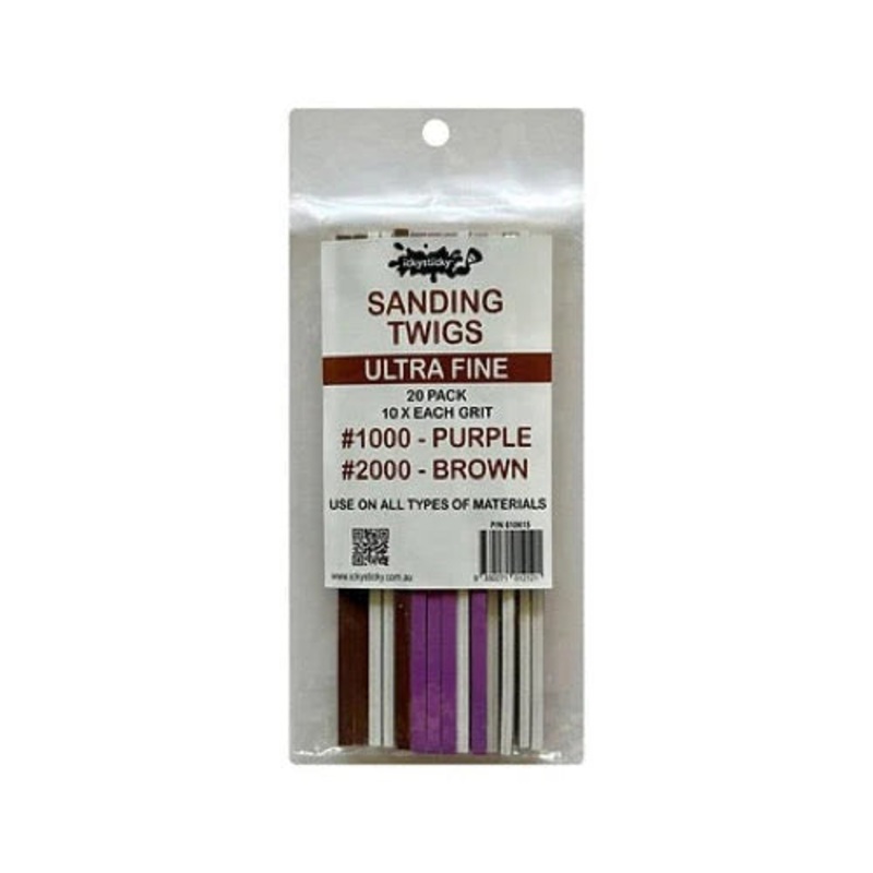 Sanding Twigs Ultra Fine 20Pack