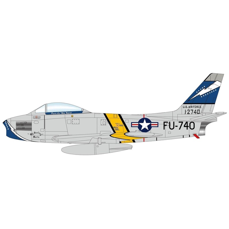 1/72 F-86F “Gene Kranz” 24872 USAF EAA Aviation Museum