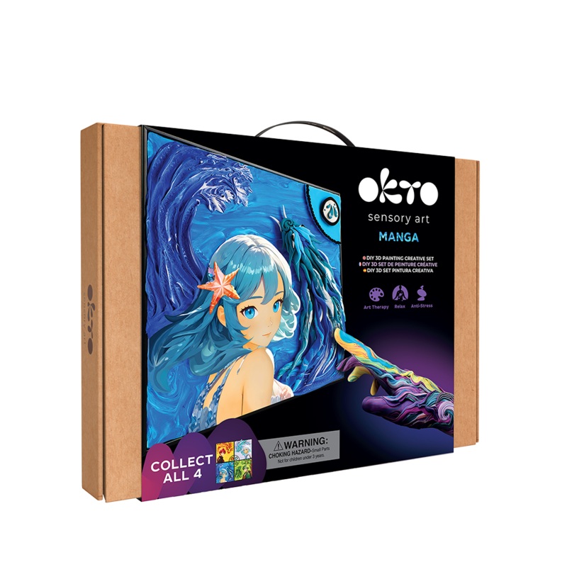 DIY 3D Painting Manga 30x40cm – Water
