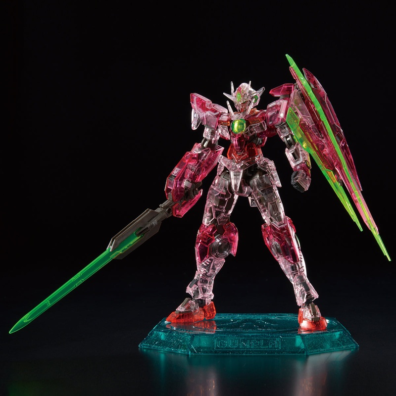 [Limited] RG 1/144 The Gundam Base Limited 00 Qan[T][Trans-Am Clear]