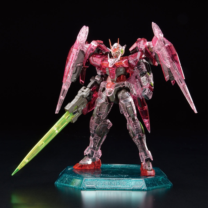 [Limited] RG 1/144 The Gundam Base Limited 00-Raiser [Trans-Am Clear]