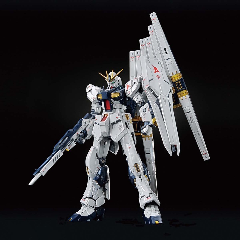 [Limited] RG 1/144 The Gundam Base Limited Nu Gundam [Titanium Finish]