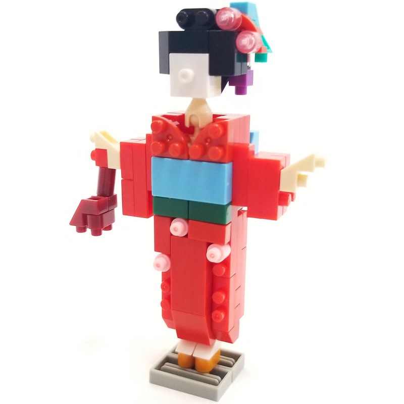 Nanoblock Kimono Girl