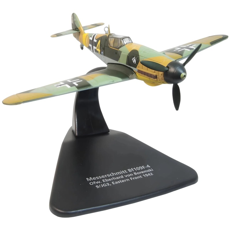 1/72 Messerschmitt Bf 109F-4/Trop Eberhard Von Boremski Luftwaffe Russia 1943. No Swatika