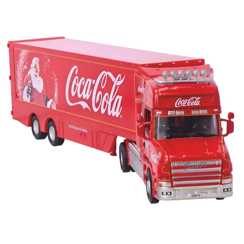 1/76 Coca Cola T Cab Box Trailer