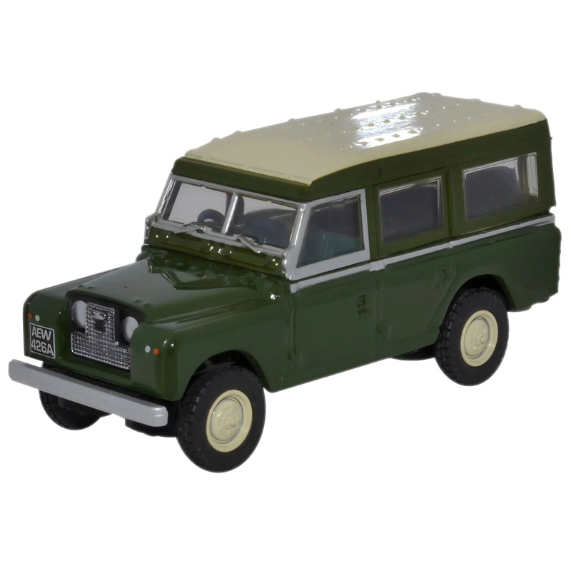 1/76 Land Rover Series II Station Wagon Bronze Green
