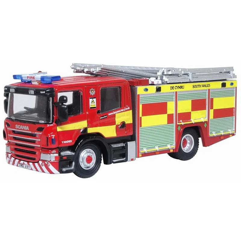 1/76 Scania Pump Ladder CP28 Sth Wales Fire & Rescue