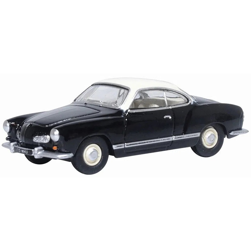 1/76 VW Karmann Ghia Black & Lotus White