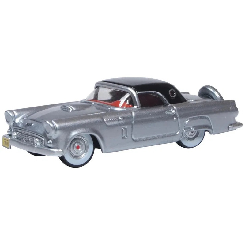 1/87 Ford Thunderbird 1956 Gray Metallic/Raven Black