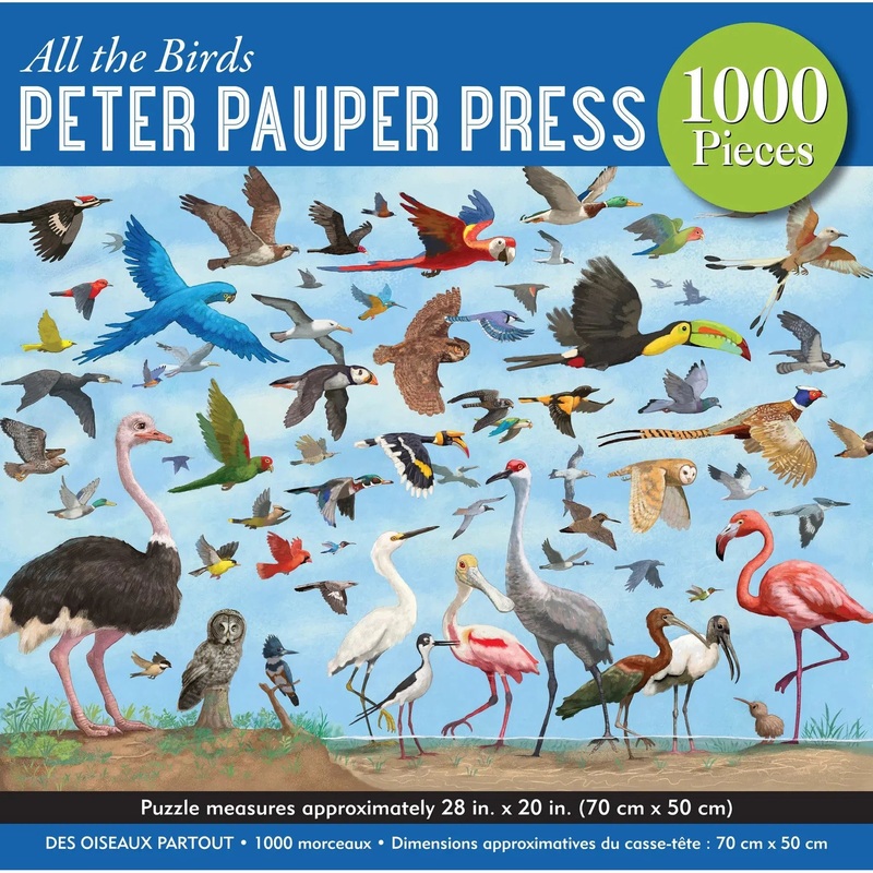 1000pc All the Birds Jigsaw Puzzle