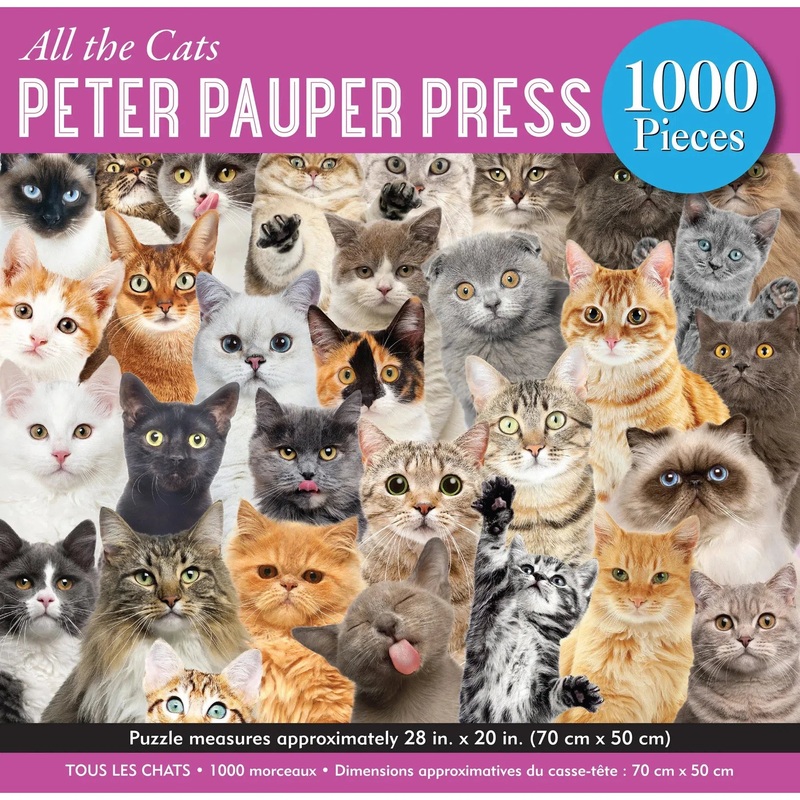 1000pc All the Cats Jigsaw Puzzle