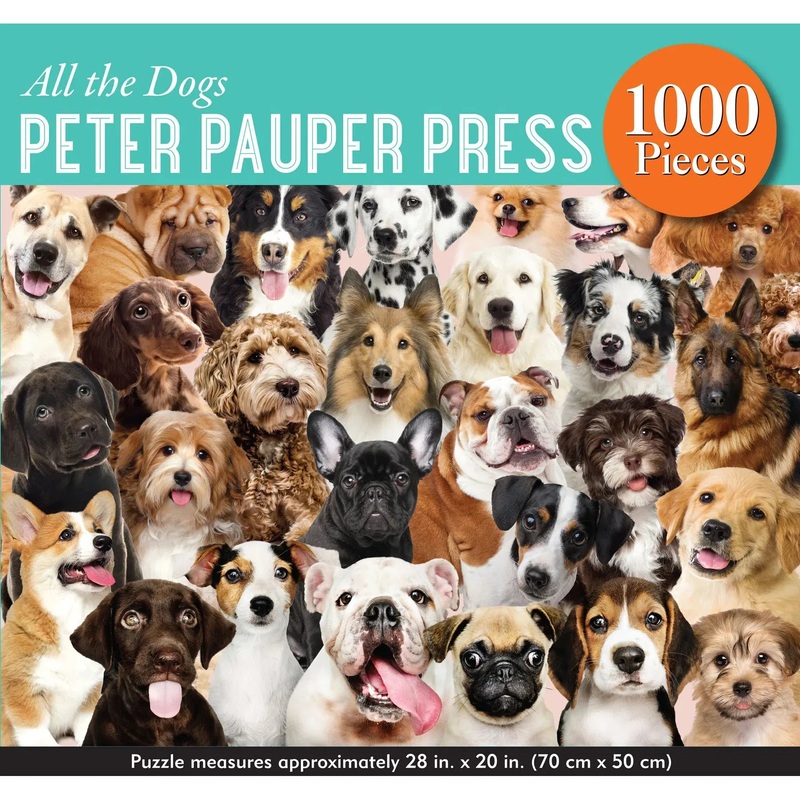 1000pc All the Dogs Jigsaw Puzzle