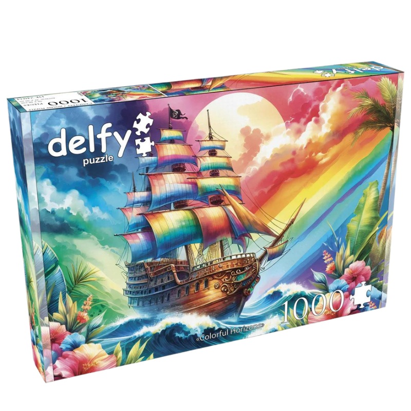 1000pc Colorful Horizons Jigsaw Puzzle