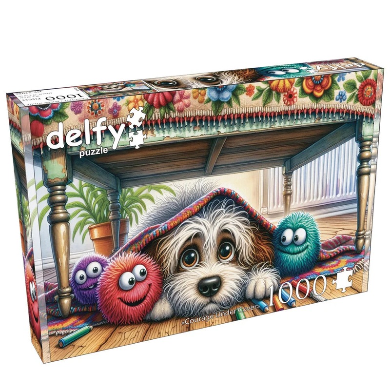 1000pc Courage Under Cover Jigsaw Puzzle