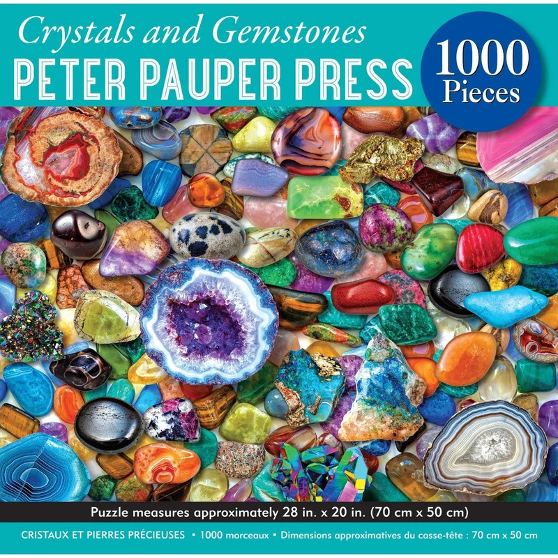 1000pc Crystal and Gemstones Jigsaw Puzzle